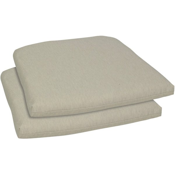 GO-DE Sitzkissen Selina, 2er Set, 45/46x40 cm