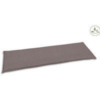 GO-DE TEXTIL Gartenaufla, taupe, Bankauflage 3-Sitzer