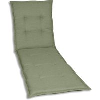 GO-DE TEXTIL Gartenauflage U, hellgrün, Liegenauflage