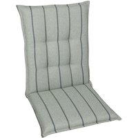 GO-DE TEXTIL Gartenauflage Wendauflage (2er Set Mittellehner, Taupe)