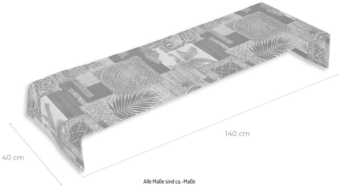 GO-DE Tischläufer Lara, BxL: 40x140 cm – Bild 3 von 3