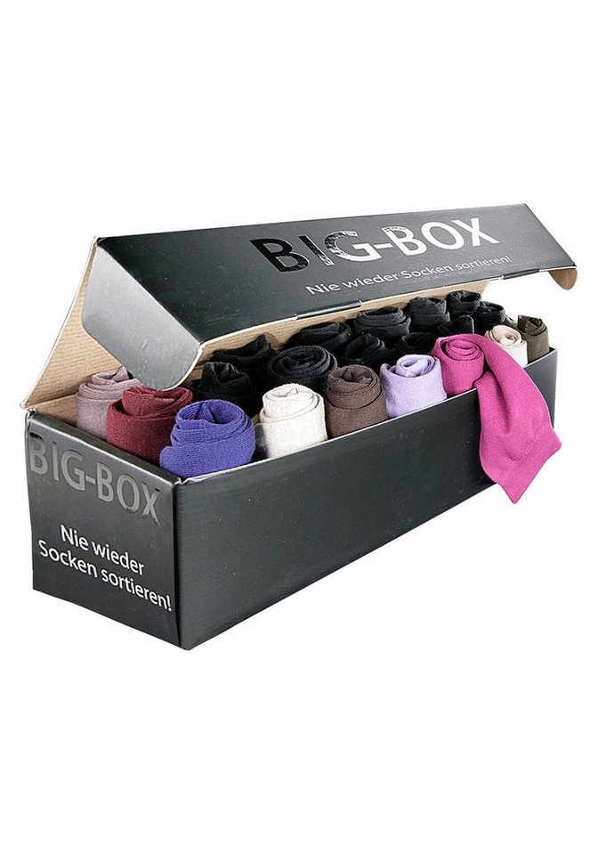 Go in Basicsocken Damensocken in der Großpackung (Box, 20-Paar, Gr. 35-38 bis 39-42) in der Big-Box – Bild 4 von 5