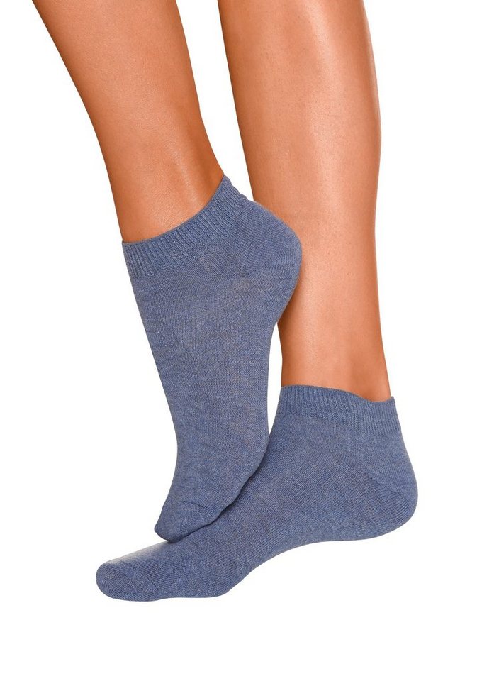 Go in Kurzsocken Damen Herren Basic Sneakersocken Großpackung (Packung, 8-Paar, Gr. 35-38 bis 43-46) uni in Basic Farben – Bild 5 von 5