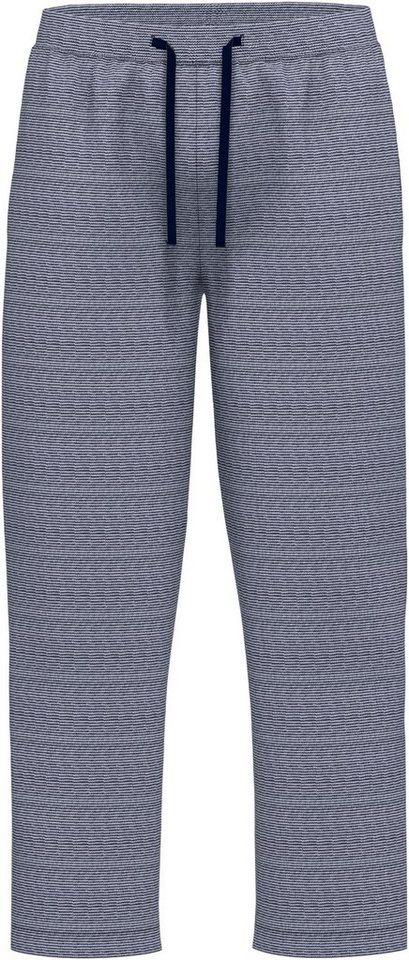 GÖTZBURG Pyjamahose Upper West elastischer Bund, Baumwollmix, schnelltrocknend, Seitentaschen, locker – Bild 2 von 5