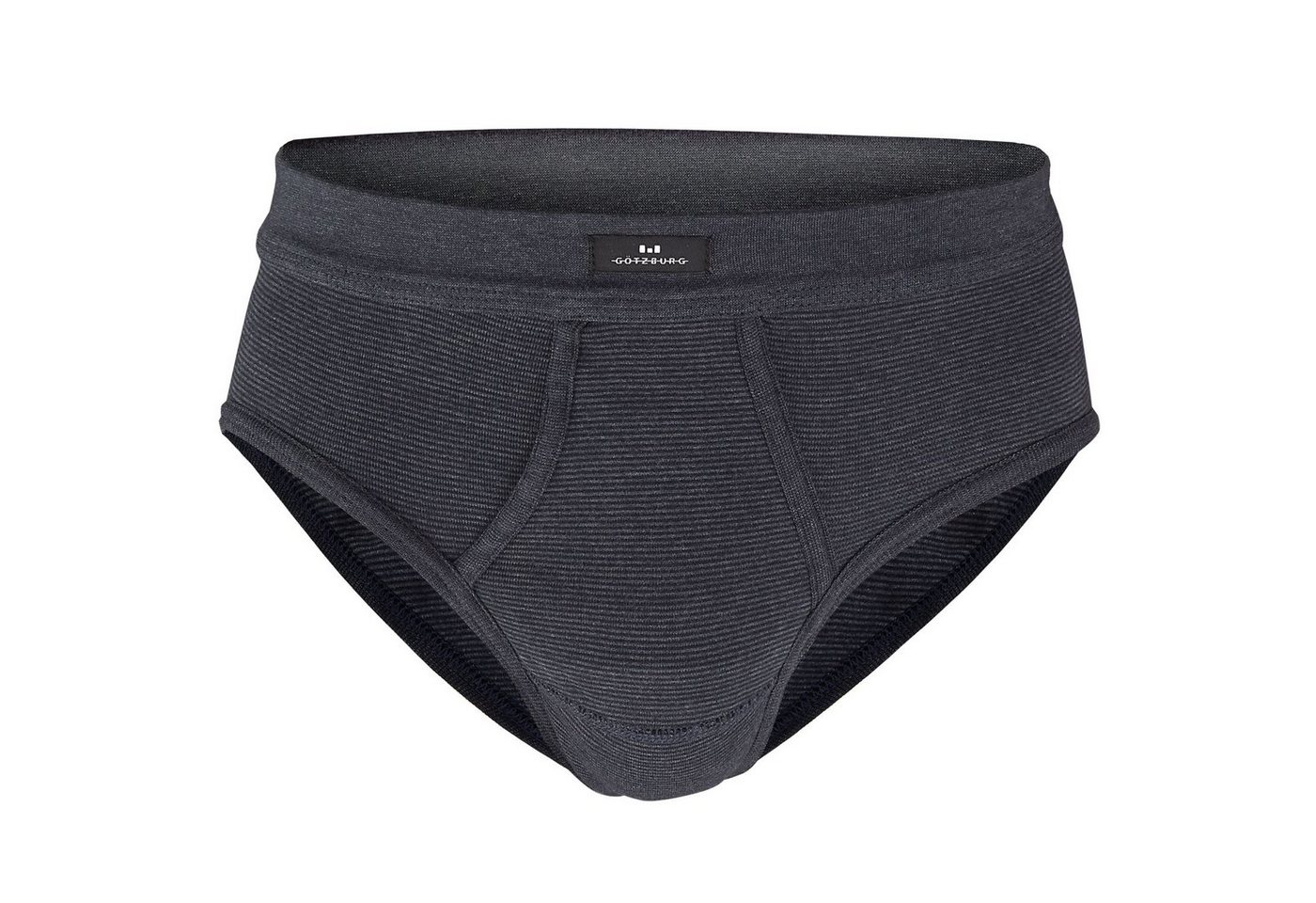 GÖTZBURG Slip Ringel (Mehrpack, 5 Stück) mit Eingriff, pflegeleicht, strapazierfähig im 5er Pack – Bild 2 von 2