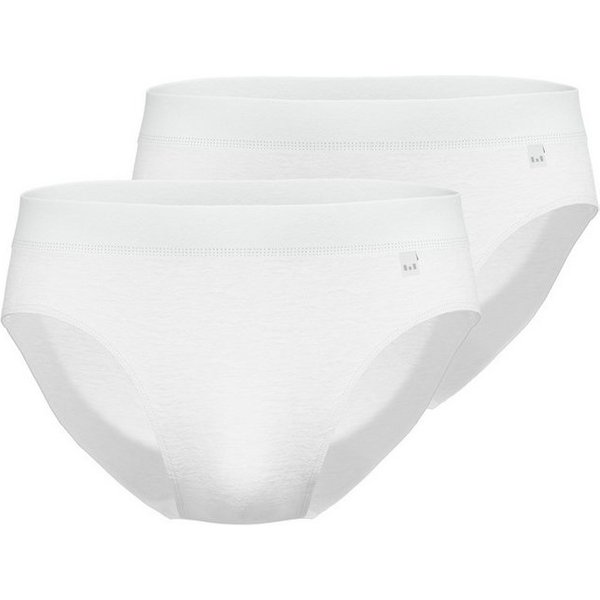 GÖTZBURG Slip X-lastic (2er-Pack) basic, elastischer Bund, eng, weich, atmungsaktiv, Baumwollmix