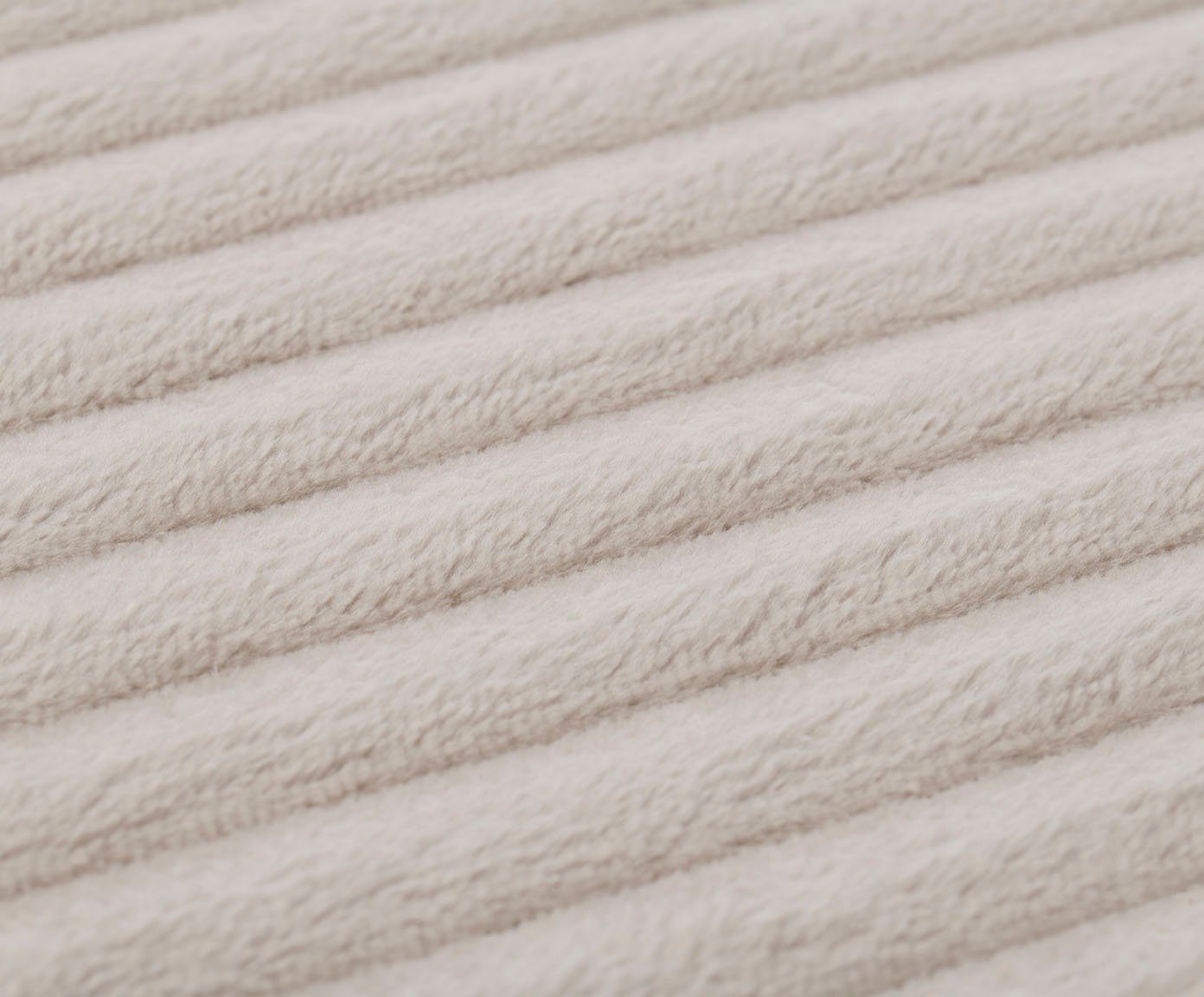 Gözze Badematte Berlin, Höhe 7 mm, rutschhemmend beschichtet, fußbodenheizungsgeeignet, Polyester, rechteckig, Badteppich, Uni Farben, Cord Optik, waschbar – Bild 5 von 5