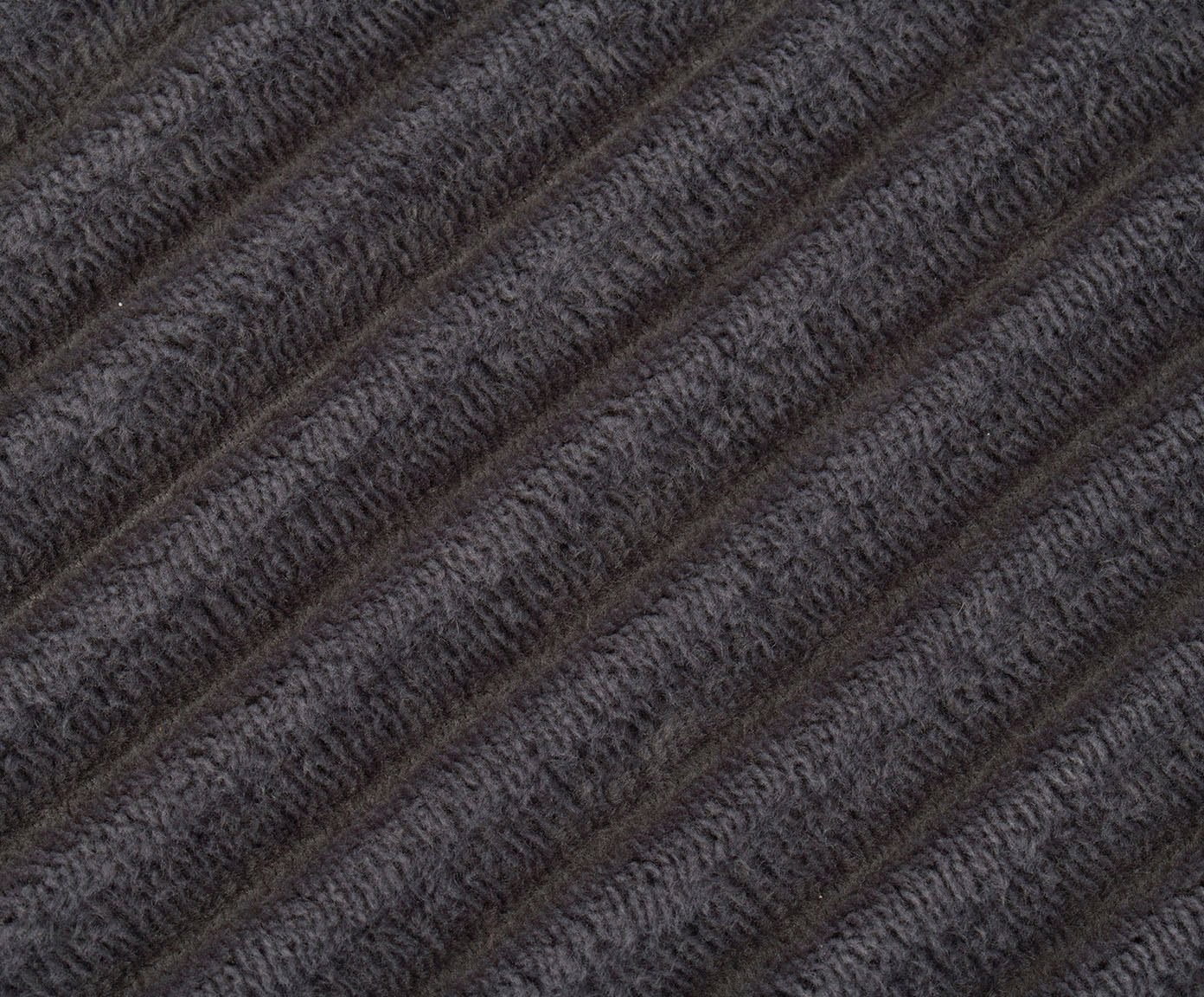 Gözze Badematte Berlin, Höhe 7 mm, rutschhemmend beschichtet, fußbodenheizungsgeeignet, Polyester, rechteckig, Badteppich, Uni Farben, Cord Optik, waschbar – Bild 4 von 5