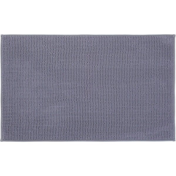 Gözze Badematte Chenille, Höhe 15 mm, rutschhemmend beschichtet, fußbodenheizungsgeeignet, Polyester, rechteckig, Badteppich, Uni Farben, besonders weich durch 