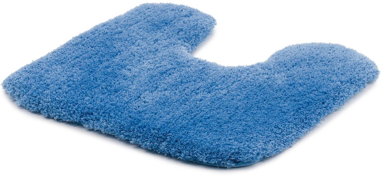 Gözze Badematte »DELUXE«, rutschhemmend beschichtet, fußbodenheizungsgeeignet, Polyester, rechteckig, WC-Vorleger mit Ausschnitt, mit extra hohem Flor – Bild 2 von 5