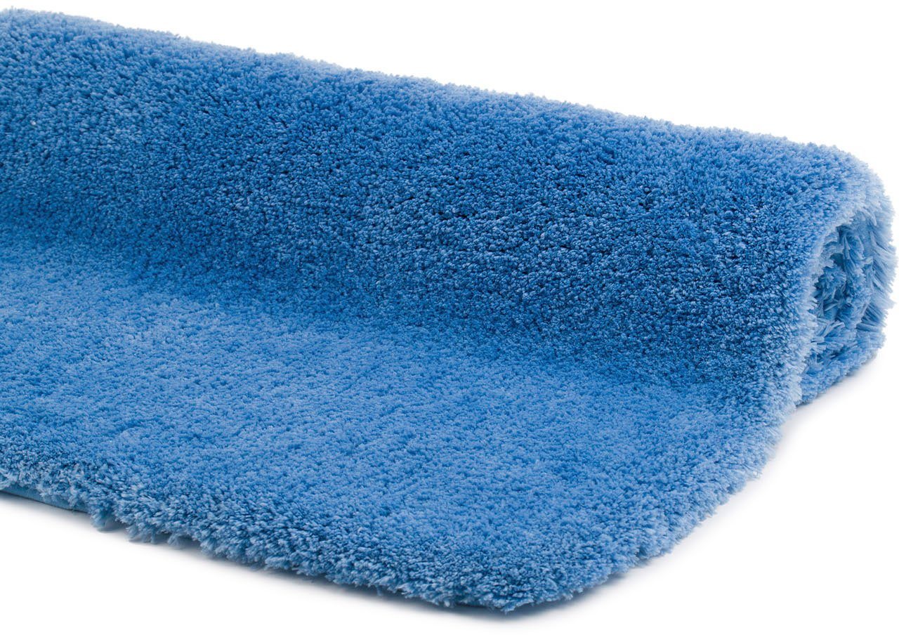 Gözze Badematte »DELUXE«, rutschhemmend beschichtet, fußbodenheizungsgeeignet, Polyester, rechteckig, WC-Vorleger mit Ausschnitt, mit extra hohem Flor – Bild 4 von 5