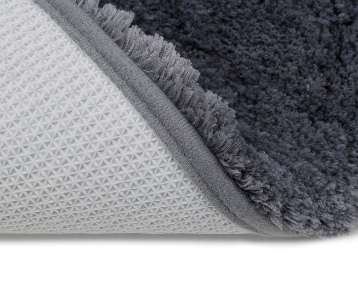Gözze Badematte »DELUXE«, rutschhemmend beschichtet, fußbodenheizungsgeeignet, Polyester, rechteckig, mit extra hohem Flor – Bild 2 von 5