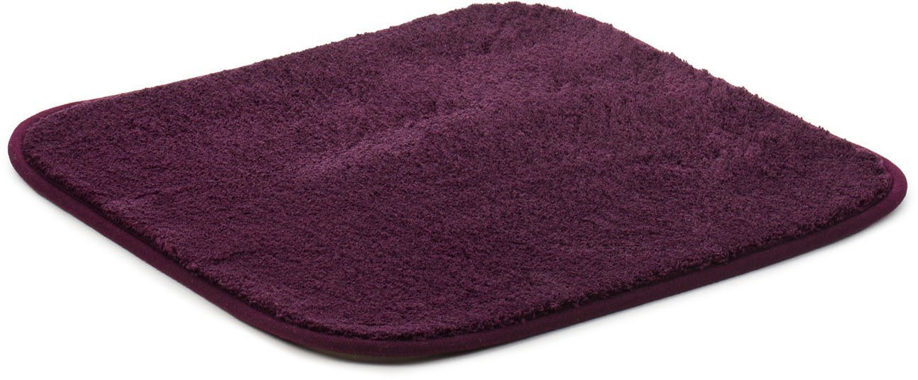 Gözze Badematte Rio Premium, Höhe 18 mm, rutschhemmend beschichtet, schnell trocknend, fußbodenheizungsgeeignet, Polyester, rechteckig, Badteppich, Uni Farben,  – Bild 2 von 5