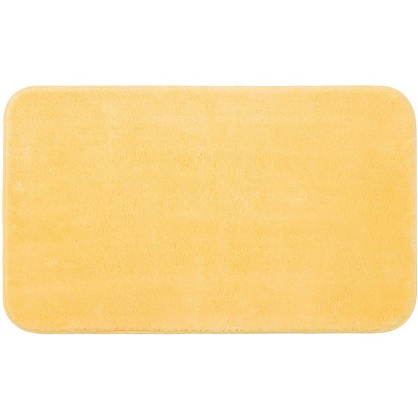 Gözze Badematte Rio Premium, Höhe 18 mm, rutschhemmend beschichtet, schnell trocknend, fußbodenheizungsgeeignet, Polyester, rechteckig, Badteppich, Uni Farben, 