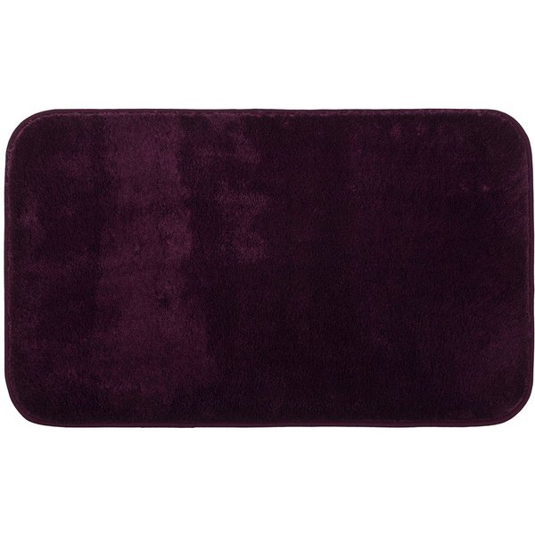 Gözze Badematte Rio Premium, Höhe 18 mm, rutschhemmend beschichtet, schnell trocknend, fußbodenheizungsgeeignet, Polyester, rechteckig, Badteppich, Uni Farben, 