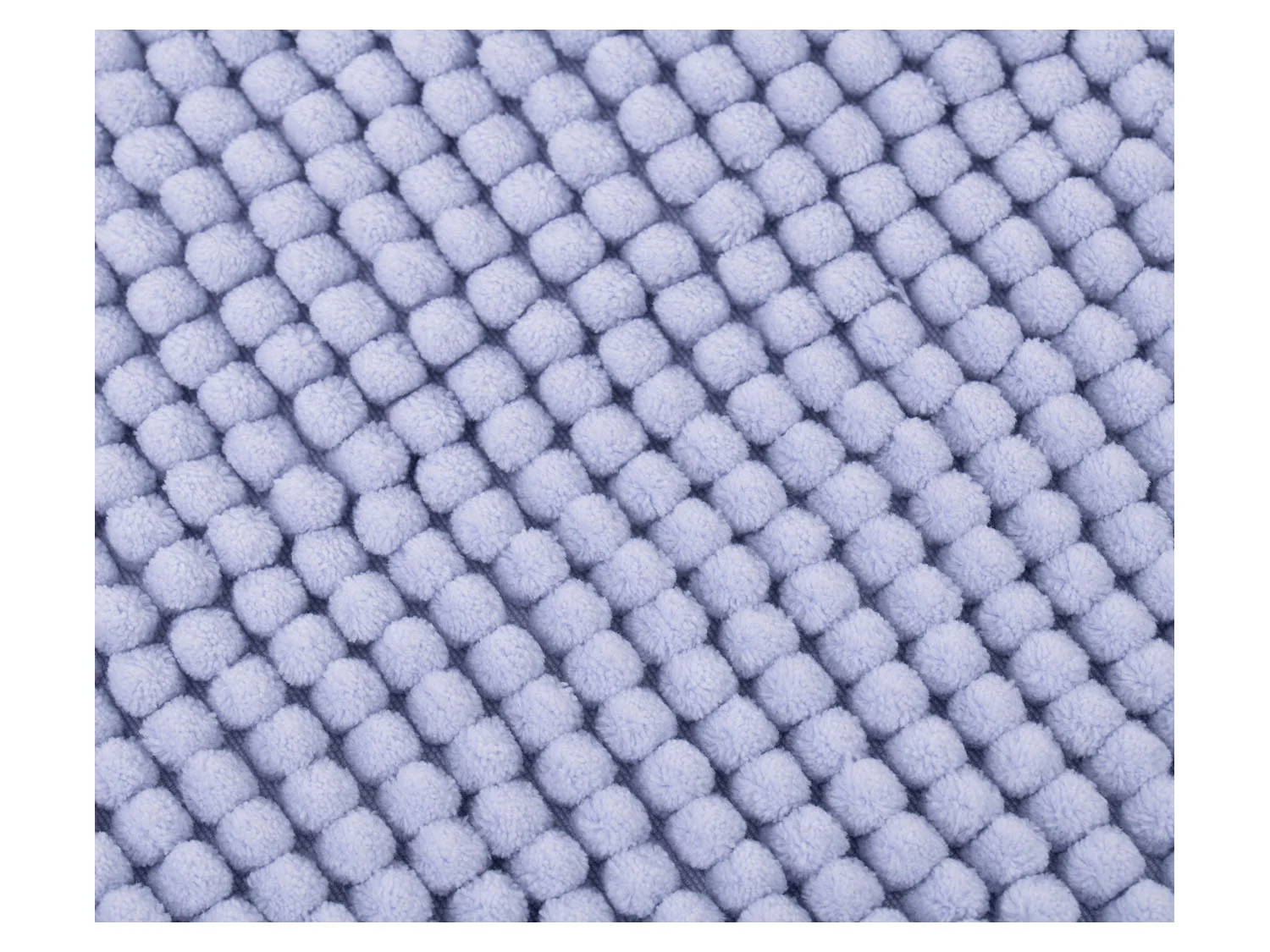 GÖZZE Badteppich Chenille 60 x 100 cm (Silber) – Bild 2 von 4