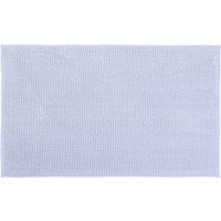 GÖZZE Badteppich Chenille 70 x 120 cm (Silber)