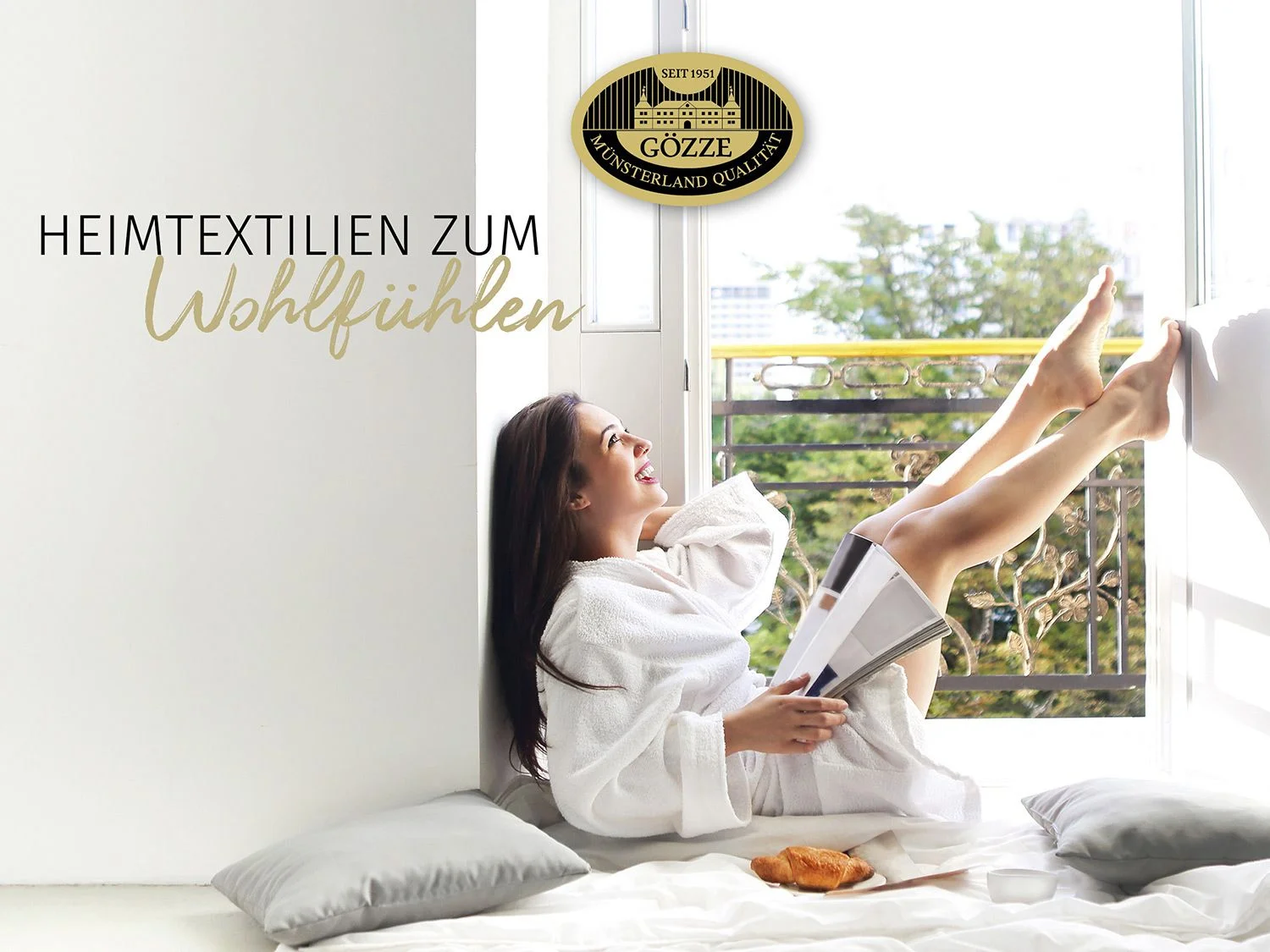 GÖZZE Duschtuch aus recycelten Materialien, 70 x 140 cm (Altrosa) – Bild 2 von 2