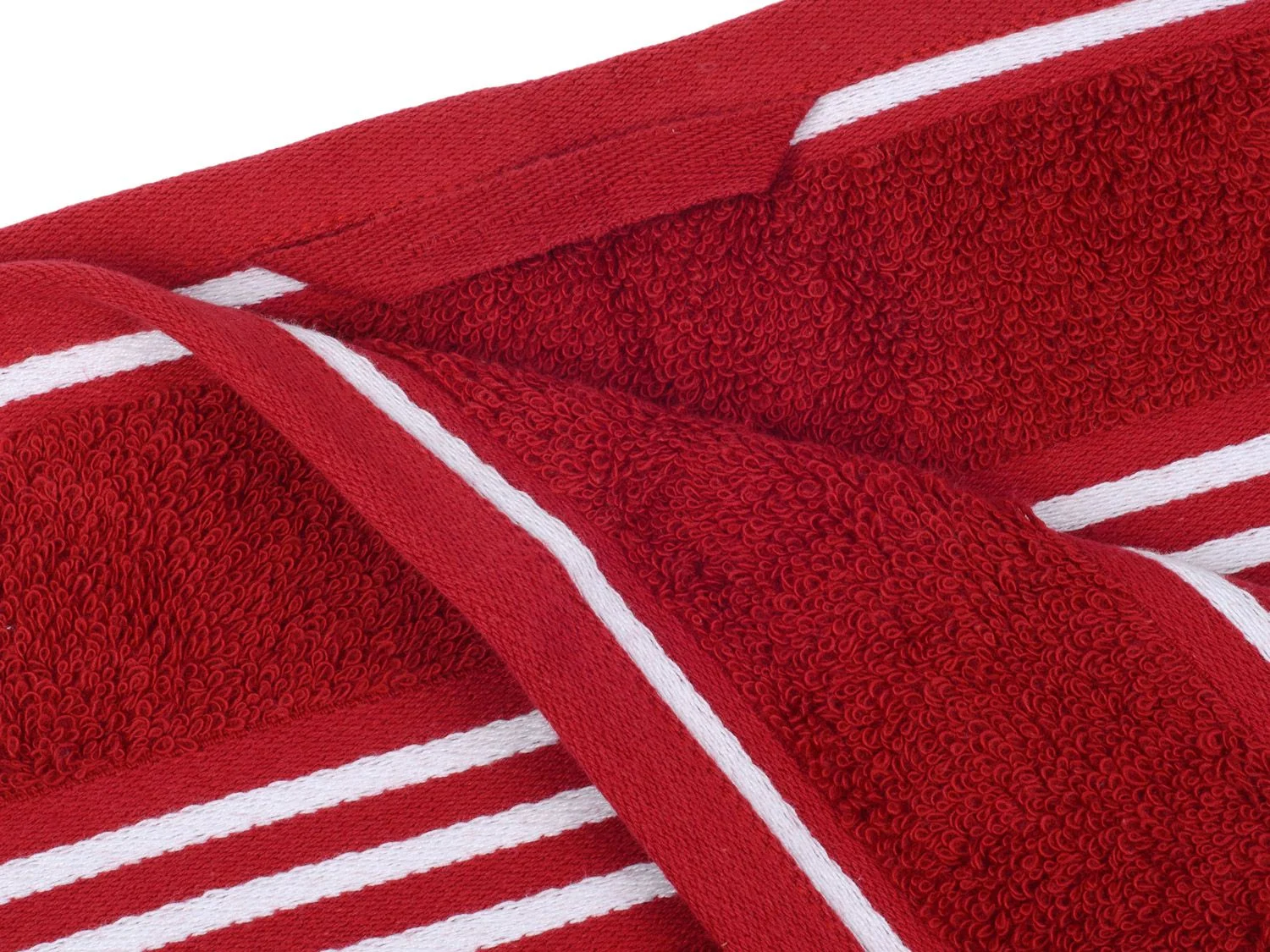 GÖZZE Gästetuch Rio Doppelpack, je 30 x 50 cm (Rot) – Bild 4 von 4