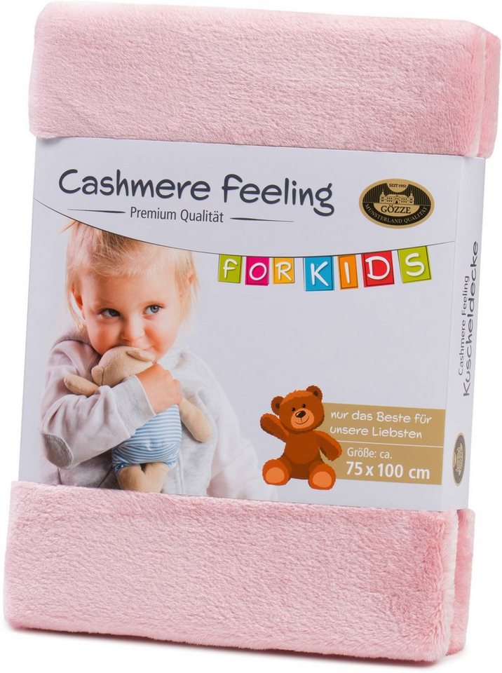 Kinderdecke Premium Cashmerefeeling, Gözze, kuschelig warm – Bild 4 von 5