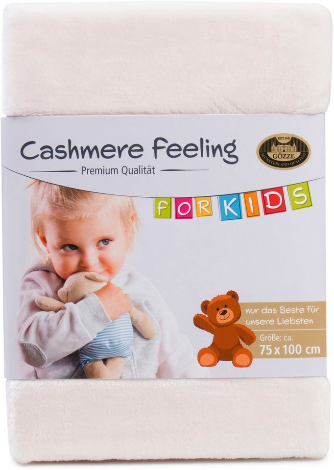 Kinderdecke Premium Cashmerefeeling, Gözze, kuschelig warm – Bild 3 von 5