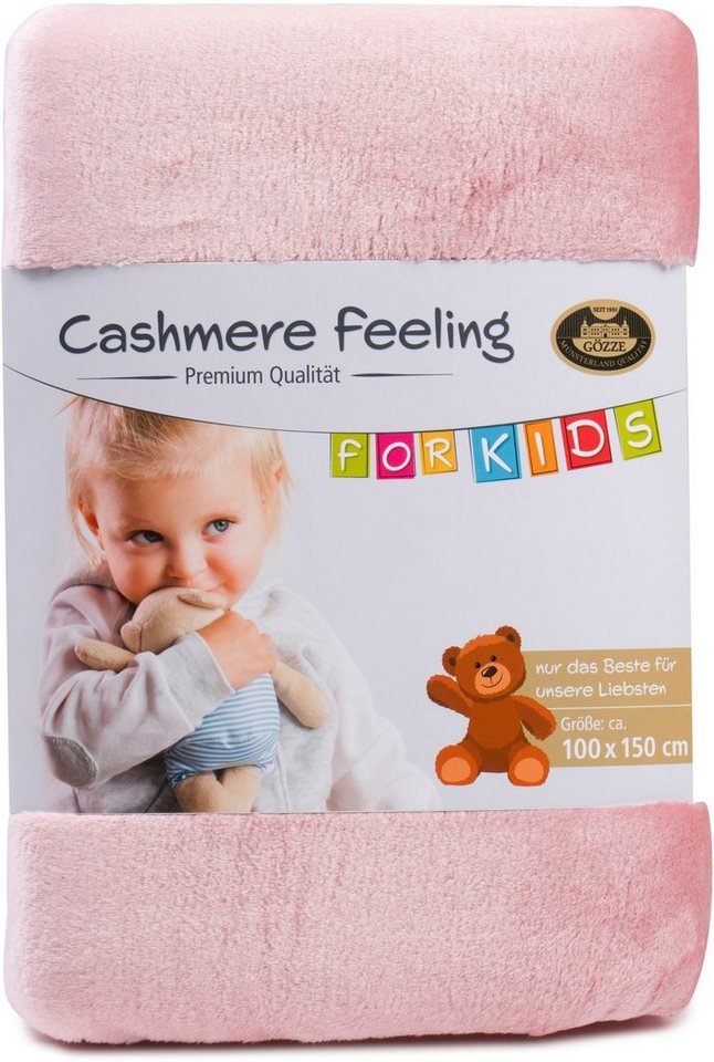 Kinderdecke Premium Cashmerefeeling, Gözze, kuschelig warm – Bild 3 von 5
