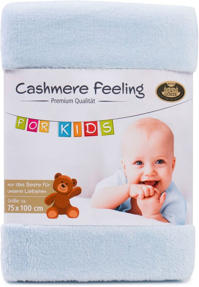Kinderdecke Premium Cashmerefeeling, Gözze, kuschelig warm – Bild 3 von 5