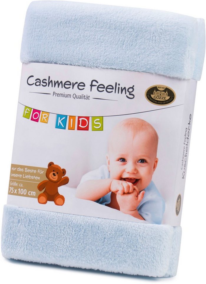 Kinderdecke Premium Cashmerefeeling, Gözze, kuschelig warm – Bild 4 von 5