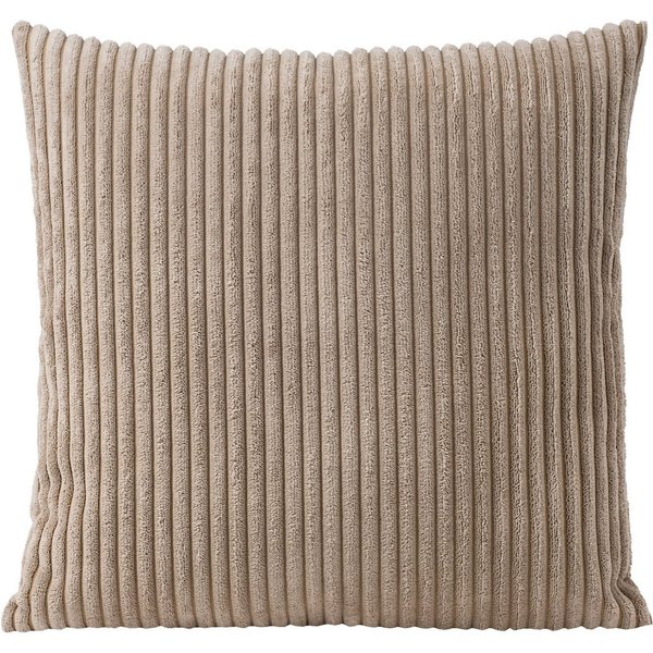 Gözze Kissenhülle ANAFI, Taupe, Polyester, Cordoptik, 50 x 50 cm, (1 Stück), mit Reißverschluss