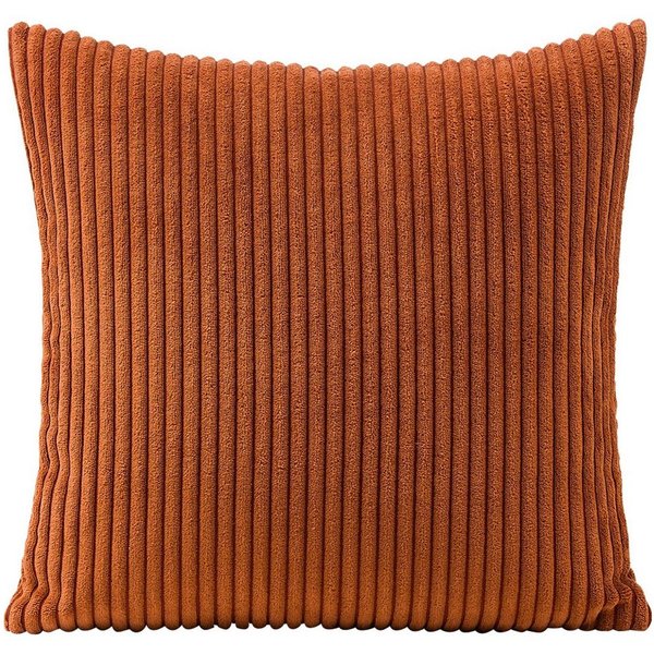 Gözze Kissenhülle ANAFI, Zimtfarben, Polyester, Cordoptik, 50x50 cm, (1 Stück)