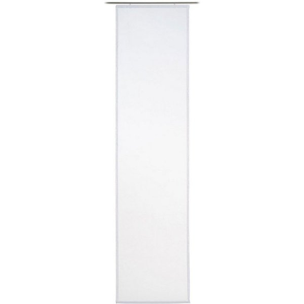 Gözze Schiebegardine Sambia Schiebevorhang (1 St), Paneelwagen, halbtransparent, Voile, HxB: 245x60, Voilé Uni, inklusive Montagezubehör