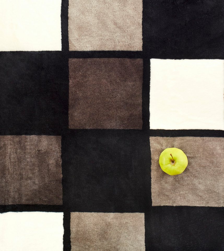 Wohndecke Antigua, Karomotiv, Kuscheldecke, Gözze, mit modernem Karo, Kuscheldecke, 150x200 cm – Bild 3 von 5
