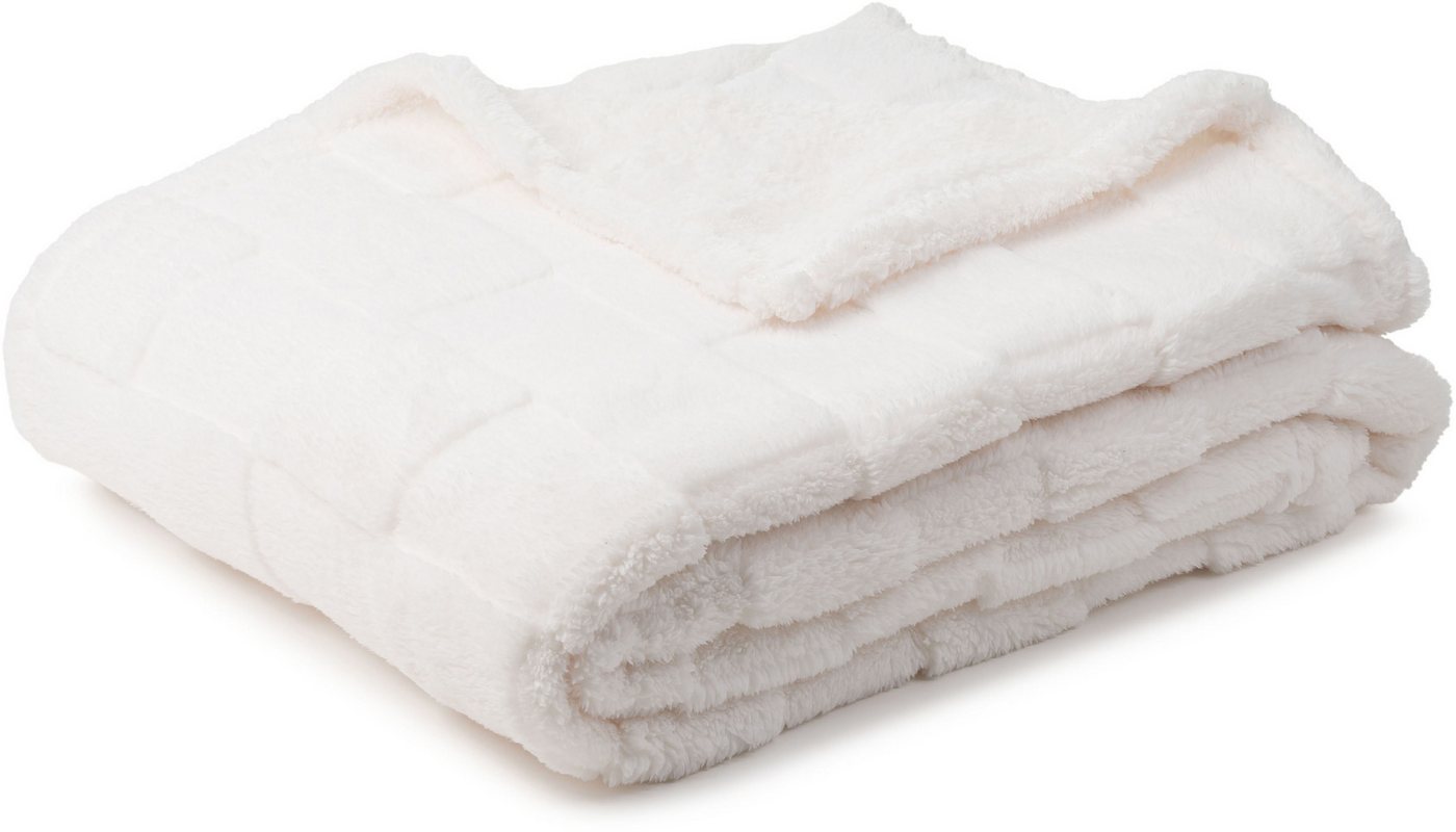 Wohndecke FRANKA Jacquarddecke, Gözze, im modernen Design, aus 100 % Polyester Mikrofaser, rundum gesäumt – Bild 3 von 5