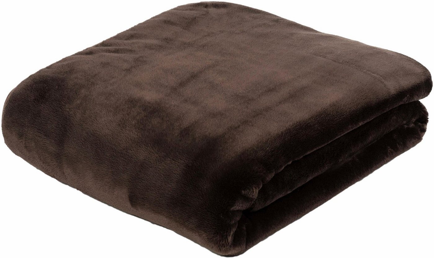Wohndecke Premium Cashmere Feeling, Gözze, mit premium Cashmere Feeling, Kuscheldecke – Bild 2 von 4