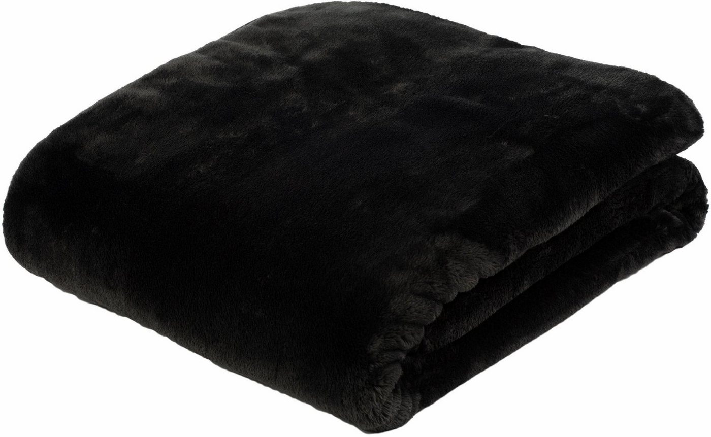 Wohndecke Premium Cashmere Feeling, Gözze, mit premium Cashmere Feeling, Kuscheldecke – Bild 2 von 4