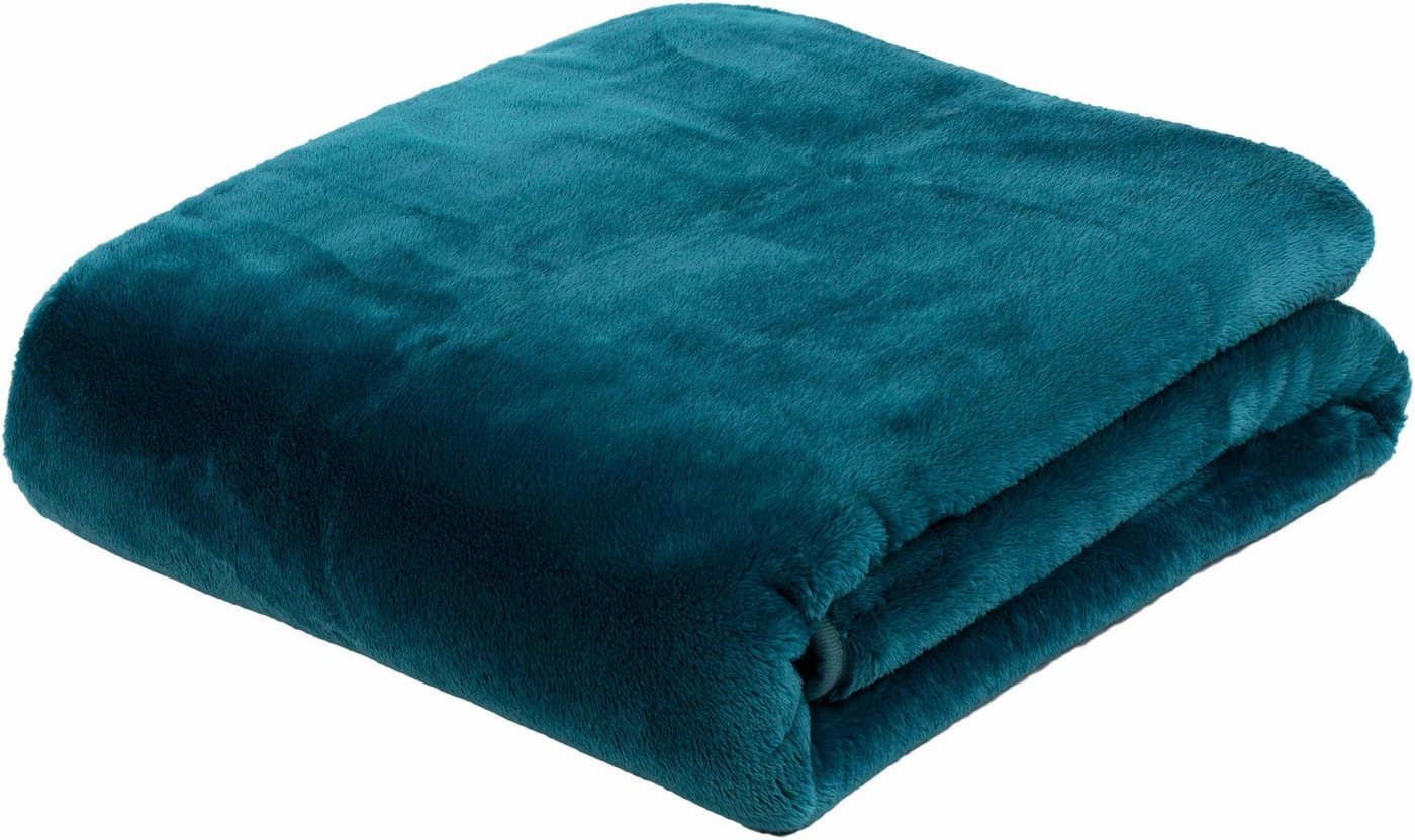 Wohndecke Premium Cashmere Feeling, Gözze, mit premium Cashmere Feeling, Kuscheldecke – Bild 2 von 5