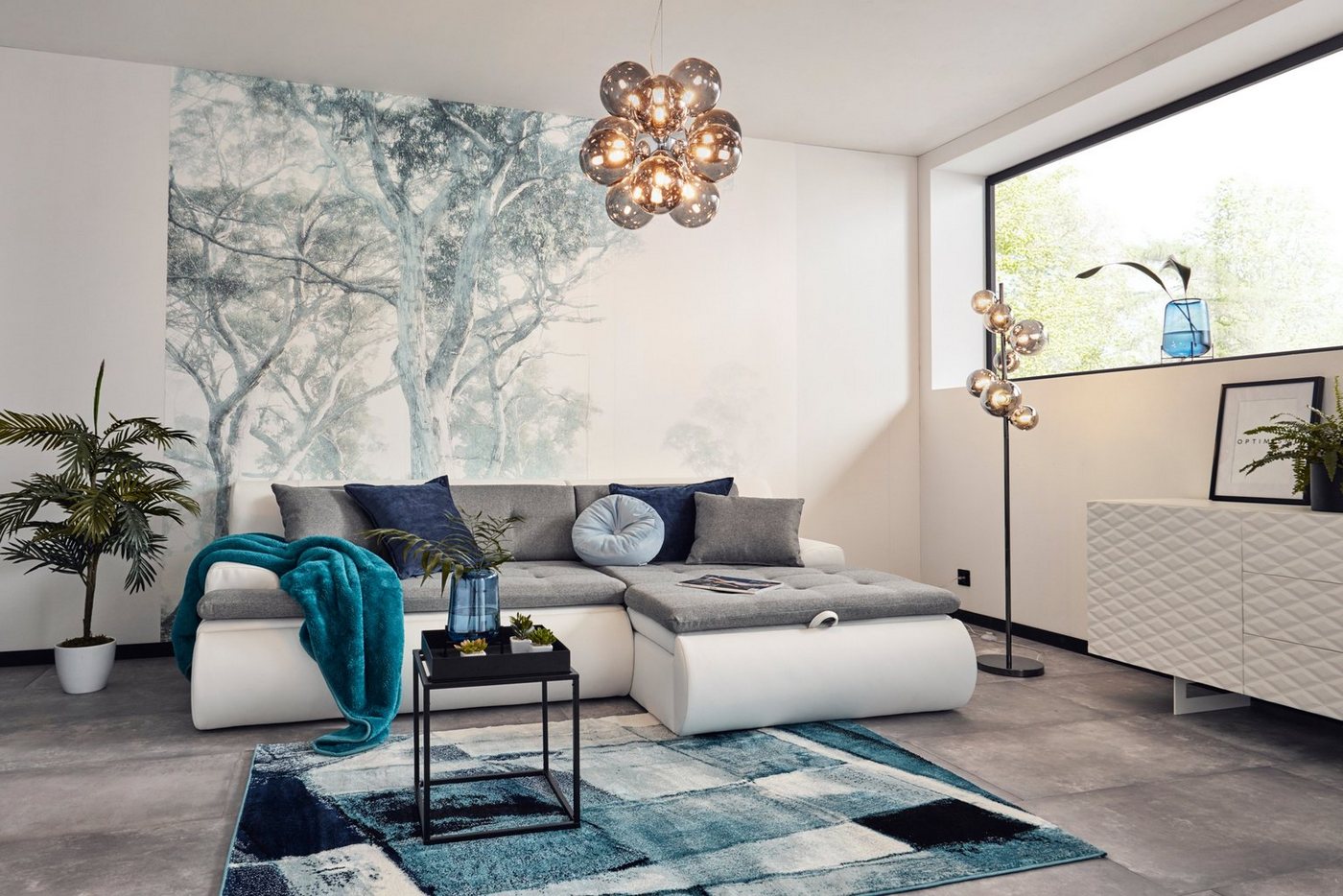 Wohndecke Premium Cashmere Feeling, Gözze, mit premium Cashmere Feeling, Kuscheldecke – Bild 4 von 5