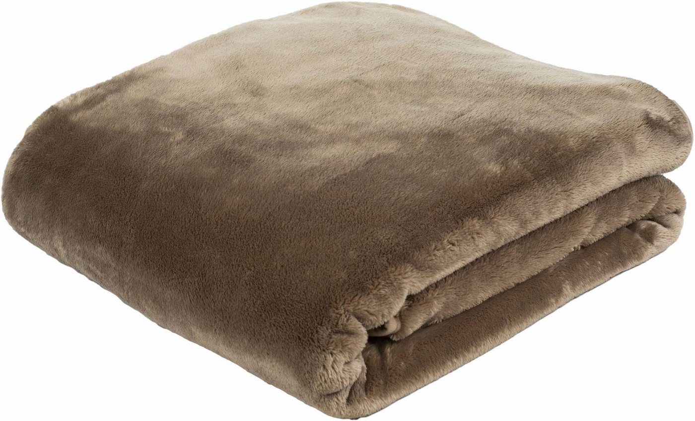 Wohndecke Premium Cashmere Feeling, Gözze, mit premium Cashmere Feeling, Kuscheldecke – Bild 2 von 4