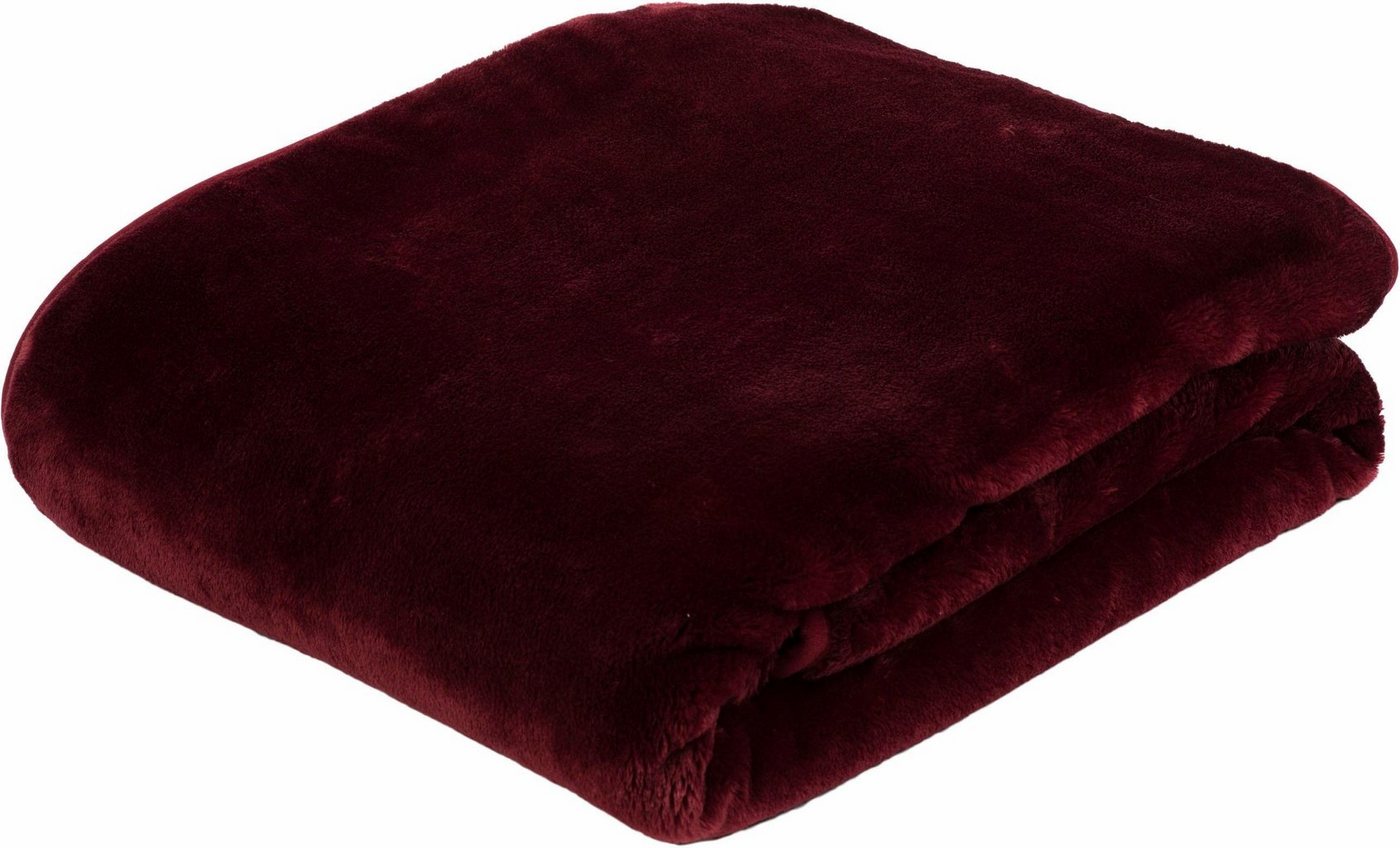 Wohndecke Premium Cashmere Feeling, Gözze, mit premium Cashmere Feeling, Kuscheldecke – Bild 2 von 4