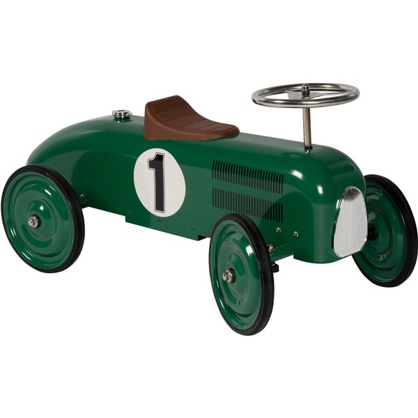 goki Rutscherauto Robustes Rutschauto aus Metall im Retrodesign für Kinder ab 1 Jahr