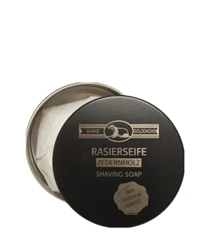 Golddachs Zedernholz Rasierseife Rasierseife · 60 g