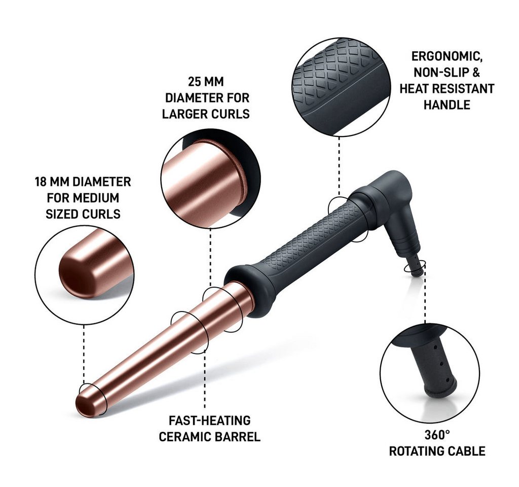 Golden Curl Glamline Lockenstab · 1 Stk – Bild 4 von 5