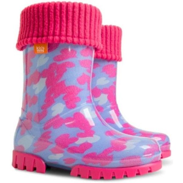 GOLDKIDS Demar LUX Gummistiefel (Regenstiefel, Kinderstiefel gefüttert) mit Innensocken Mädchen Jungen