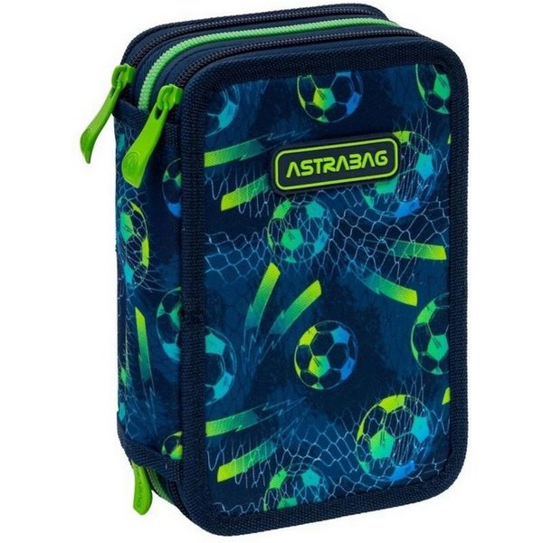 GOLDKIDS Federmäppchen 3 Fächer - Mäppchen für Mädchen und Jungen -, (Federmappe 3-Fach, Federtasche Gefüllte), Schüleretui Schulmäppchen