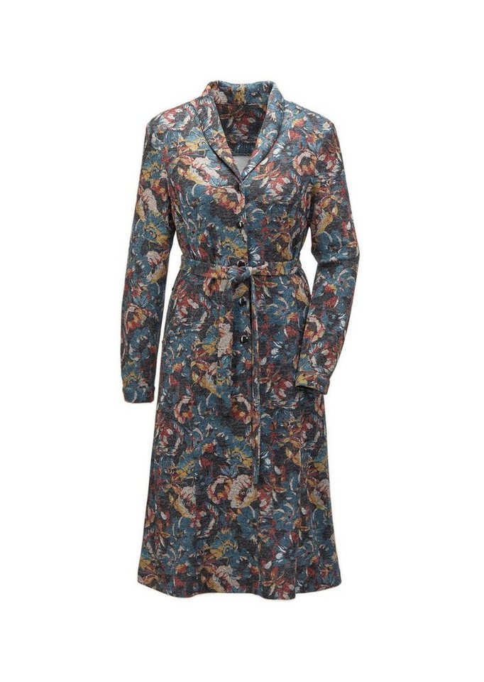 GOLDNER Blusenkleid Hemdblusenkleid mit Bindegürtel – Bild 2 von 4