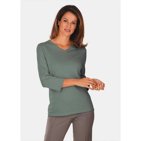 GOLDNER Strickpullover Pullover in hochwertiger Qualität
