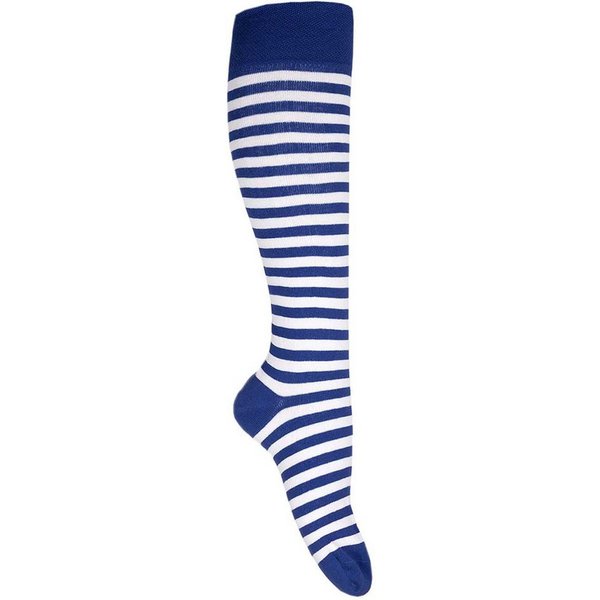 Goldschmidt Kostüme Kniestrümpfe Ringelstrümpfe Ringelsocken Kniestrümpfe blau weiß 39/42