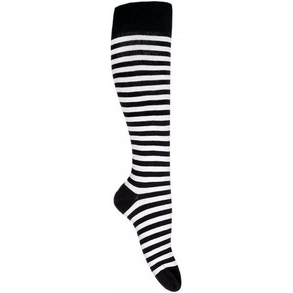 Goldschmidt Kostüme Kniestrümpfe Ringelstrümpfe Ringelsocken Kniestrümpfe schwarz weiß 35/38