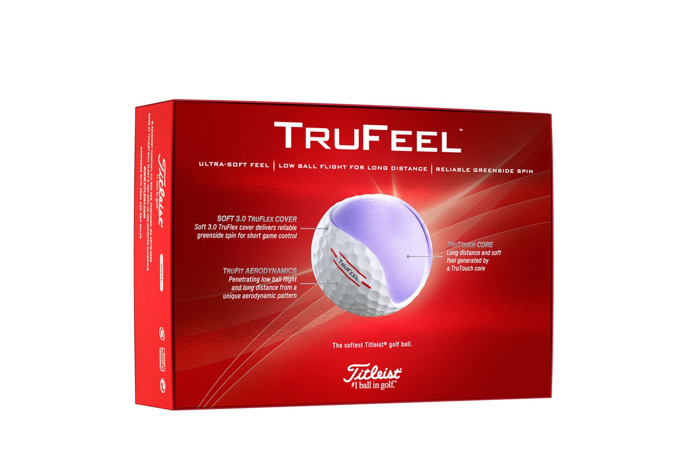 Titleist Golfball Titleist Trufeel (1-St) – Bild 2 von 5