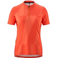GONSO Damen Shirt Adventure Jersey Halfzip W, Größe 44 in Rot